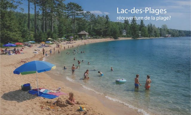 Lac-des-Plages veut rouvrir une plage