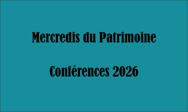 Les Mercredis du Patrimoine de la SOPABIC